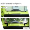 Rear Windshield Heating Wire Protection Cover Sticker For Suzuki Jimny 2019-2023 ABS Car Accessories,2PCS,Black