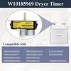 115V 60Hz W10185969 Dryer Timer Replacement for WPW10185969 1481698 PS11749824 7MWG45500SQ1 7MWG45500ST Mounting