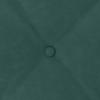 Back Cushion Dark Green 140 x 50 cm Cord Fabric