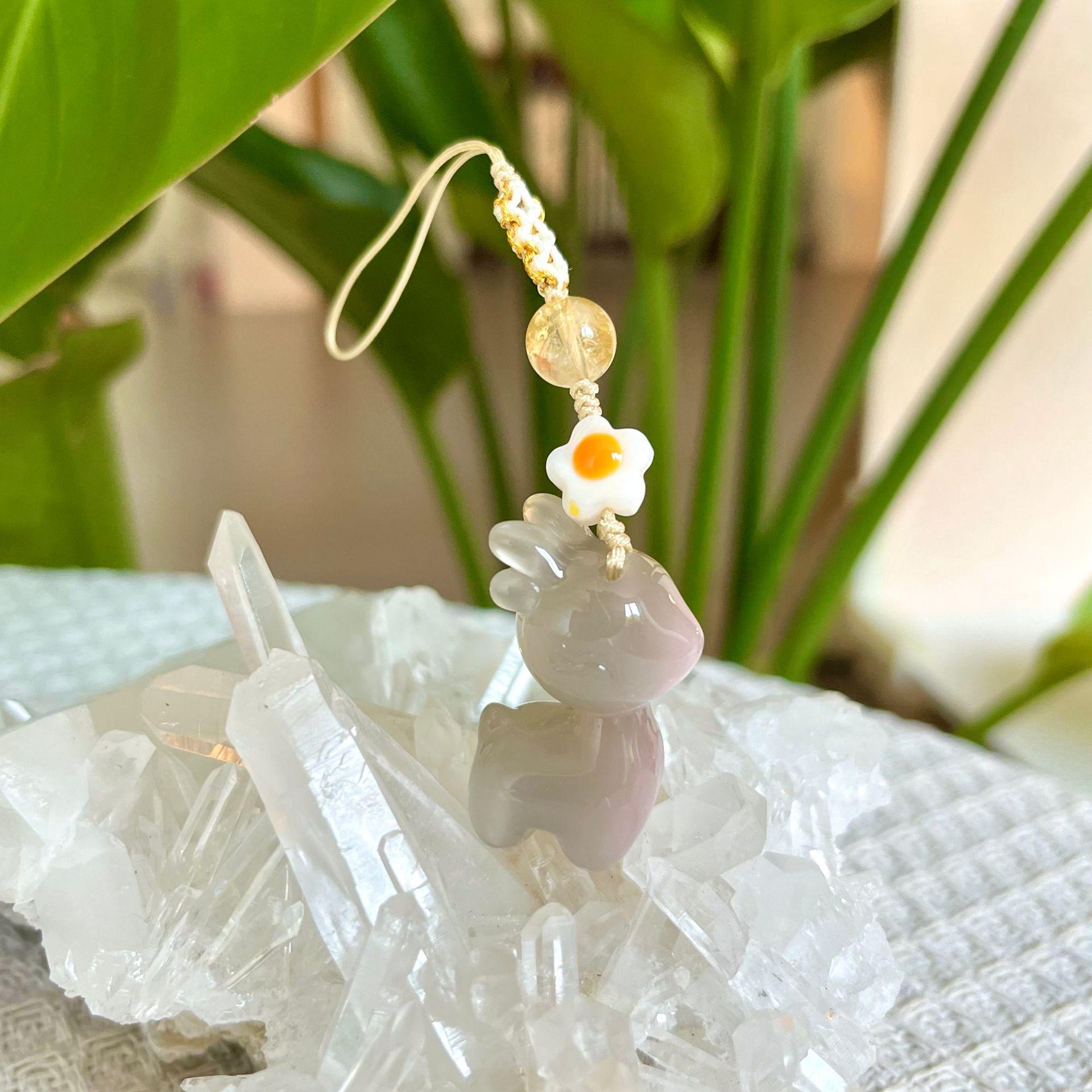 

Original Unisex Cute Car Keychain & Mobile Phone Pendant - Smooth Sailing Design серый