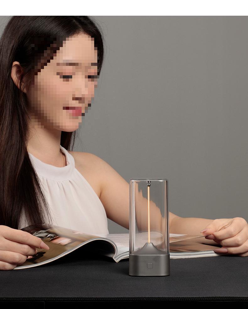 Sumay 2024 Magnetic Night Light: Portable Quantum Desk Lamp for Camping, Bedroom, or Bedside Use.
