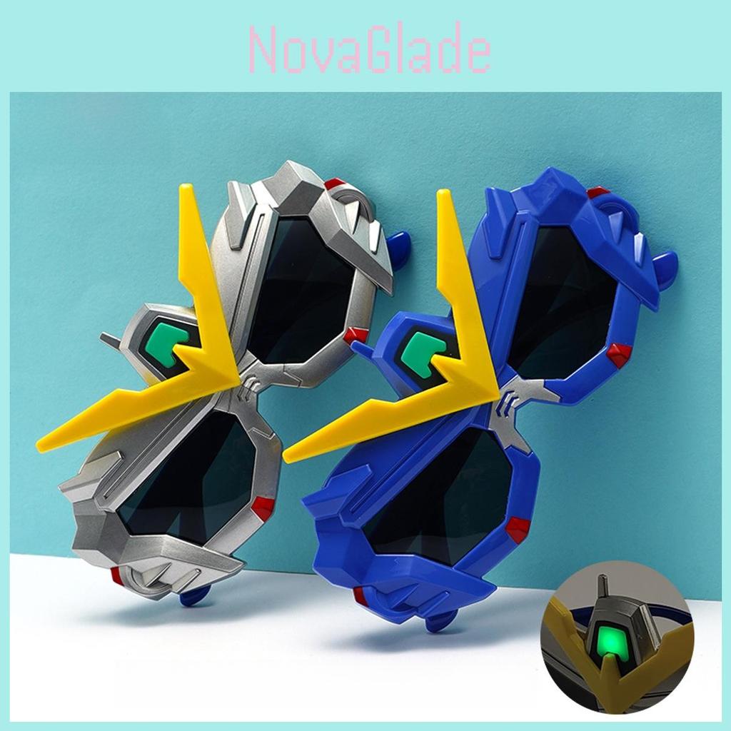 Mysterious Mech Warrior Kids Sunglasses With Polarized Tac Lenses For Sun Protection And Outdoor Play