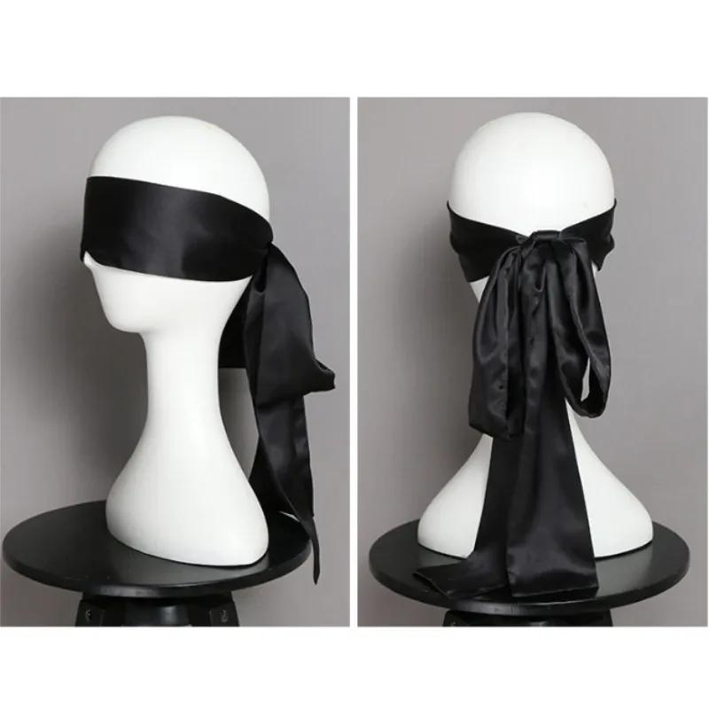 1.2M Erotic Eye Mask Self Bondage Restraint Ribbon BDSM Masks Eyes Patch Blindfold Masque Sex Toys For Couples SM Adult game