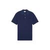 SS24 Solid Color Polo Neck Short Sleeve Polo Shirt Men Tops Dark-Blue MM00210KJ7010-P476