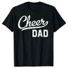 T-shirt Cheer Dad Fier Cheerleading Homme Été Vêtements Style Été Vintage Coton Manches Courtes Oversize T-shirts Hauts