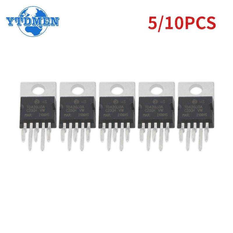 5pcs TDA2030A TDA2030 Linear Amplifiers TO-220 Electronic Component IC Chip Hi-Fi AUDIO AMPLIFIER Kit