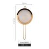 Stainless Steel Gold Mesh Egg Beater Separate Oil Strainer Flour Sifter Sieve Colanders Flour Coffee Mesh Filter Kitchen Bakware