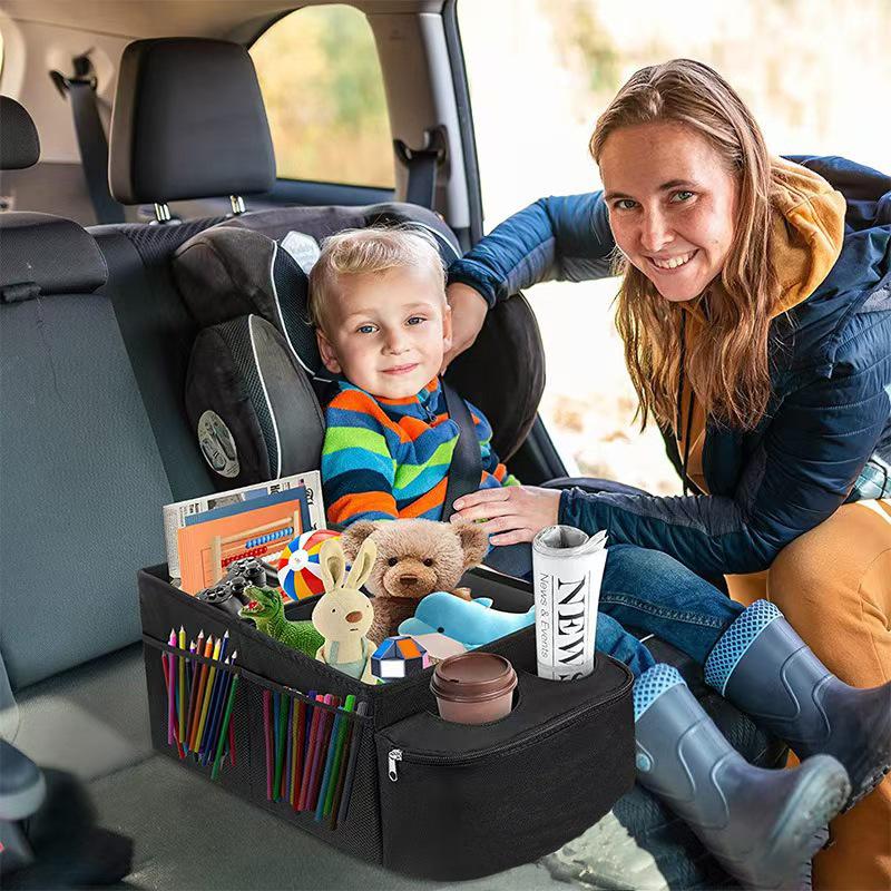 Oxford Cloth Car Trunk Organizer Large Capacity Save Space Car Storage Foldable Sundries Storage Box