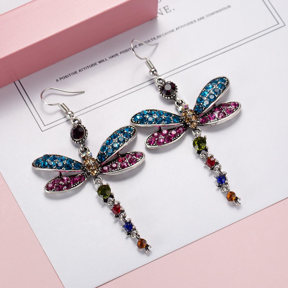 Dragonfly Dangle Earrings - Cute & Creative Women's Jewelry