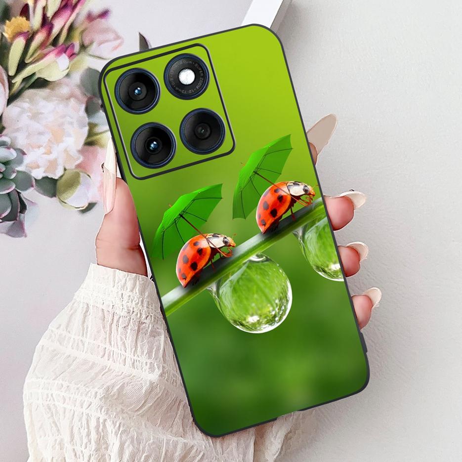 Etui do Motorola Edge 60 Pro Luksusowe Pokrowiec Malowany Motylem Miękki Pokrowiec TPU na Telefon Dla Motorola Edge 60 Fusion Egde60 Pro 60S Torby