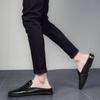 Men's Leather Slippers Sandals Loafers
