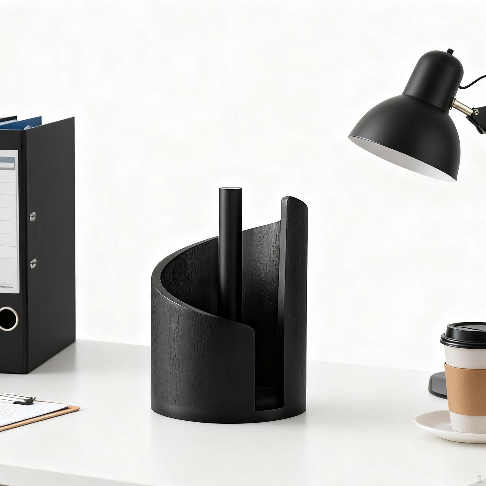 

Paper Towel Holder Countertop Space Saving Anti Slip Base Antique Dispenser Stand