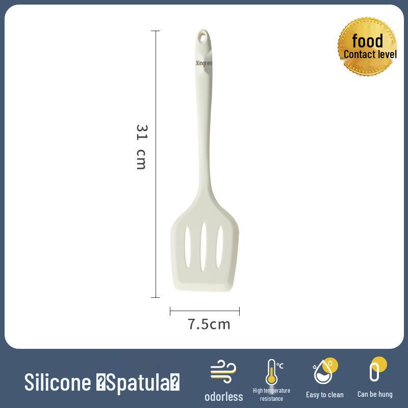 Vysoce teplotní potravinářská silikonová nepřilnavá wok špachtle