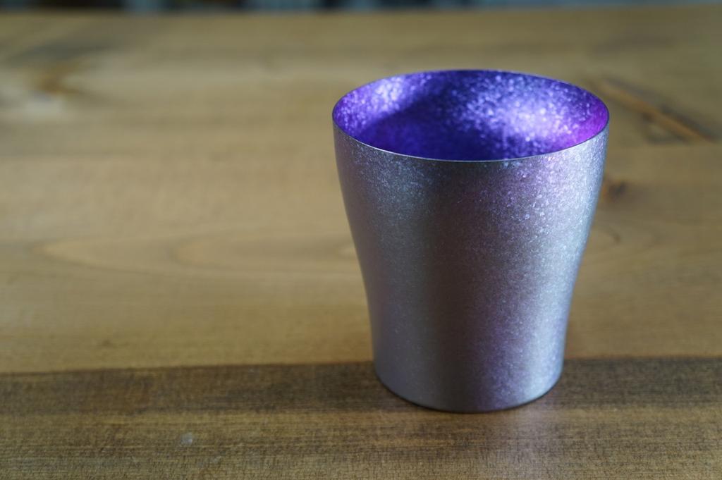 HORIE Made In Niigata Prefecture Titanium Double Tumbler Koga 250cc Made In Japan Tsubame, (Iridescent) T15KG250-3