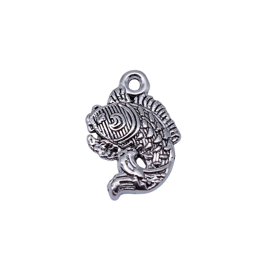 Fisch-Anhänger Vintage Legierung Anhänger Für DIY Schmuck Meeres-Thema Bastelbedarf