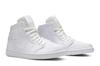 Men's Sneakers Nike Jordan 1 Mid Triple White (2020) White/White
