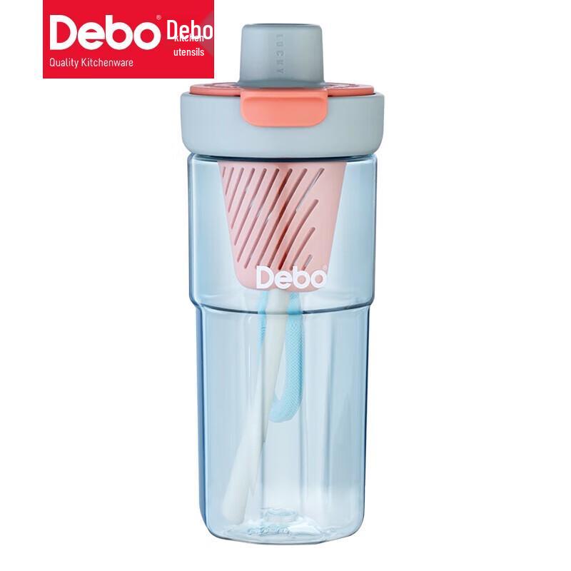 DEP Hugo Tritan Portable Water Bottle with Tea Infuser, 650ml