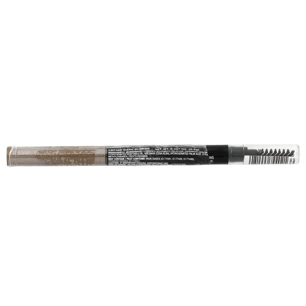 L.A. Colors, Browie Nowie, Brow Pencil, CBP402 Dark Blonde, 0.2 G (0.007 Oz)