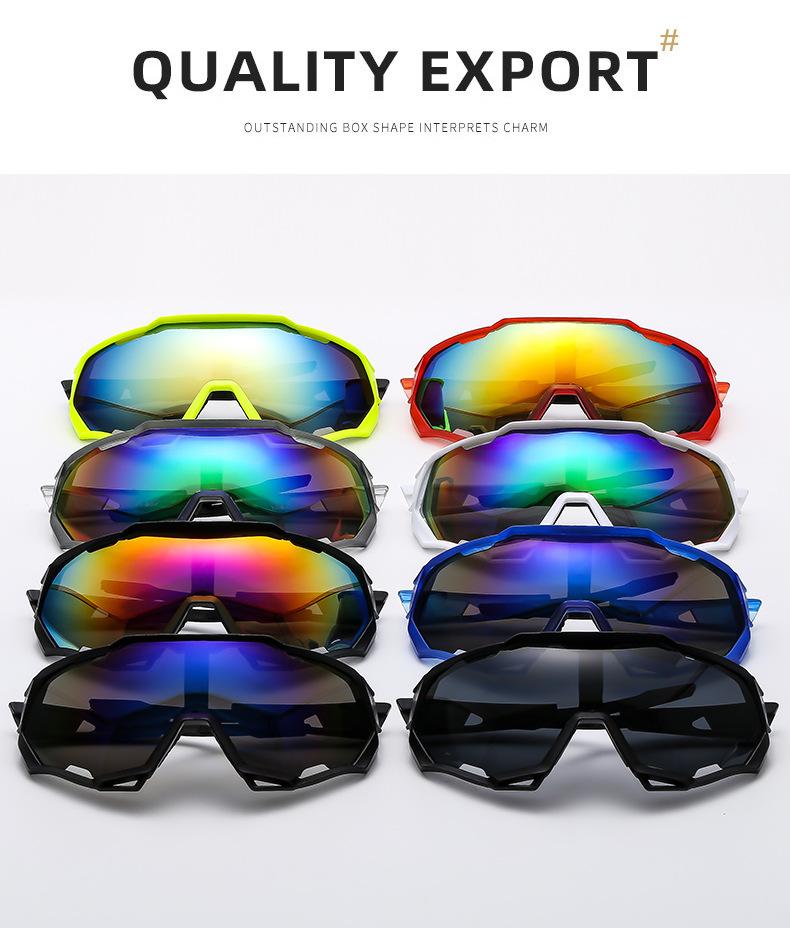 Sports Sunglasses, Outdoor Cycling Sunglasses, Windproof And Uv Resistant, Colorful Sports Sunglasses