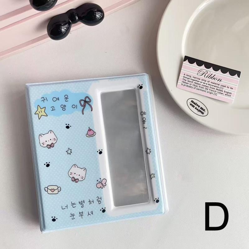 

2x6 Inch Photo Strips Bookmark 20 Pcs 4x6 4R Photo Holder Cartoon Four Grid 4 Cuts Album Photo Card Collection Book For 40 Pcs
