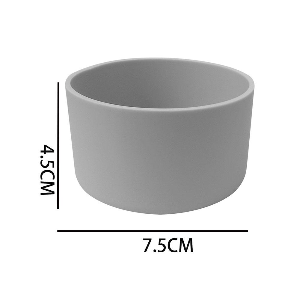 7.5/9cm Silicone Cup Base Protective Cover Rubber Bottom Pad 32-40oz Universal Flask Base Insulation Case