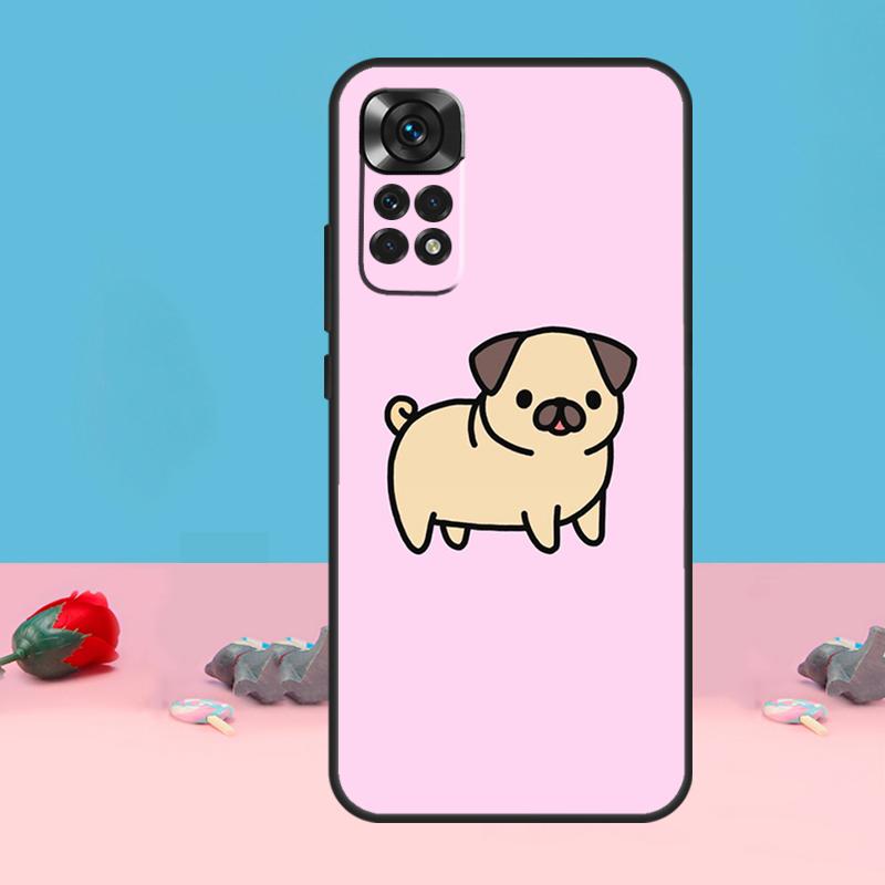 

Funny Pug Dog Cover For Xiaomi Redmi Note 14 10 11 12 13 Pro 11S 12S Case For Redmi 15C 14C 12C 10C 13C 15 Redmi 15 5G
