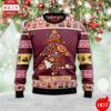 3D Cookie Gingerbread Print Sweater, Gingerbread Sweatshirt, Cookie Ugly Christmas Sweater Women Mens Funny Christmas Shirts