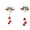 Weihnachtsglocke Dekoration Hängeornament Weihnachtsbaumdeko Anhänger für Tür