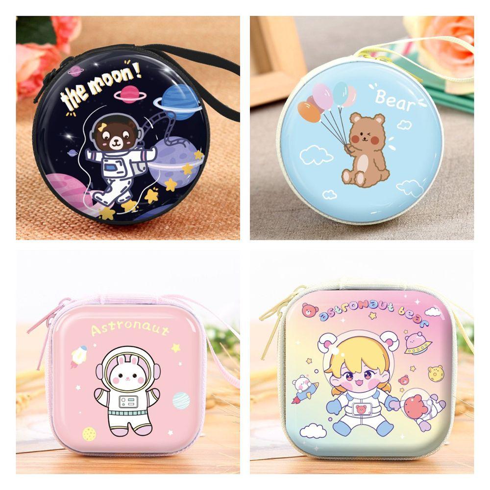 Organizer Headset Bag Bunny Gift Women Earbuds Box Headphone Case Coin Purse Earphone Storage Bag