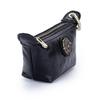Women's Small Retro Cowhide Coin Purse & Lipstick Key Holder