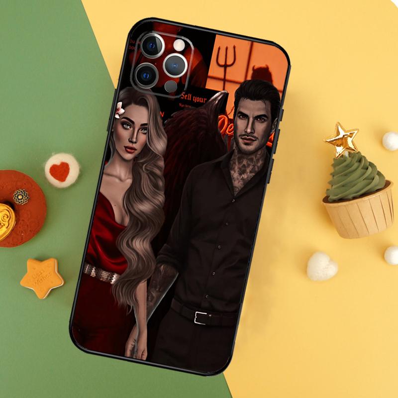 Romance Club Phone Case For iPhone 14 16 15 12 11 13 Pro Max X XR XS Max 7 8 Plus 12 13 Mini Cover Coque