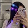 Simulation Light Bulb Lighted Hair Clips Luminous Bulb Shape Hairpin Luminous Hairpin  Girls Wear
