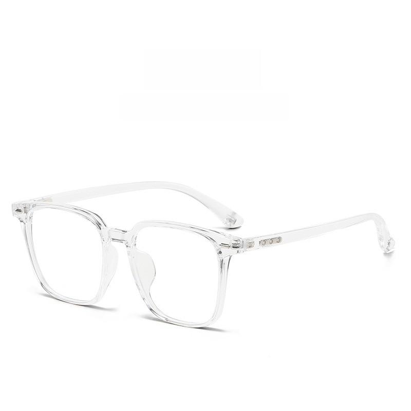 Tr90 Square Glasses Frame With Blue Light Blocking For Stylish Office Wear