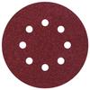 Abrasive Sheet for Eccentric Sander with Hook-and-loop Strip, Perforated Wolfcraft 2069000 Grit 40 (Ø) 125 Mm 5