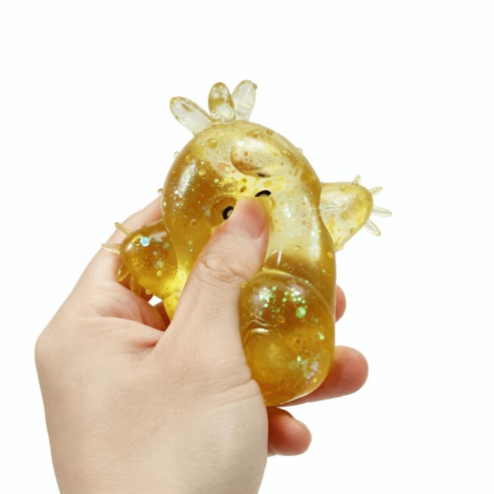 Glitter Stress Ball Slow Rebound Fidget Toy Novelty Item Squishy Toy Stress Relief