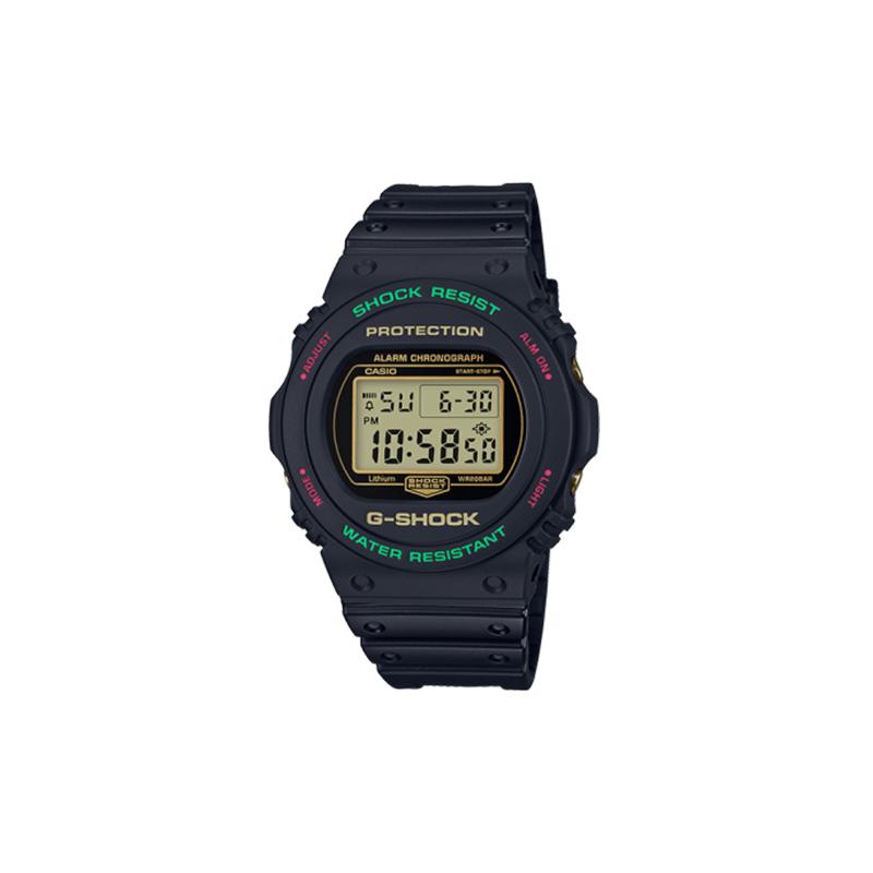 Casio 200 meters waterproof, quartz movement, Japanese and Korean watch, same style for men and women, gray dial DW-5700TH-1PR&BGD-570TH-1PR