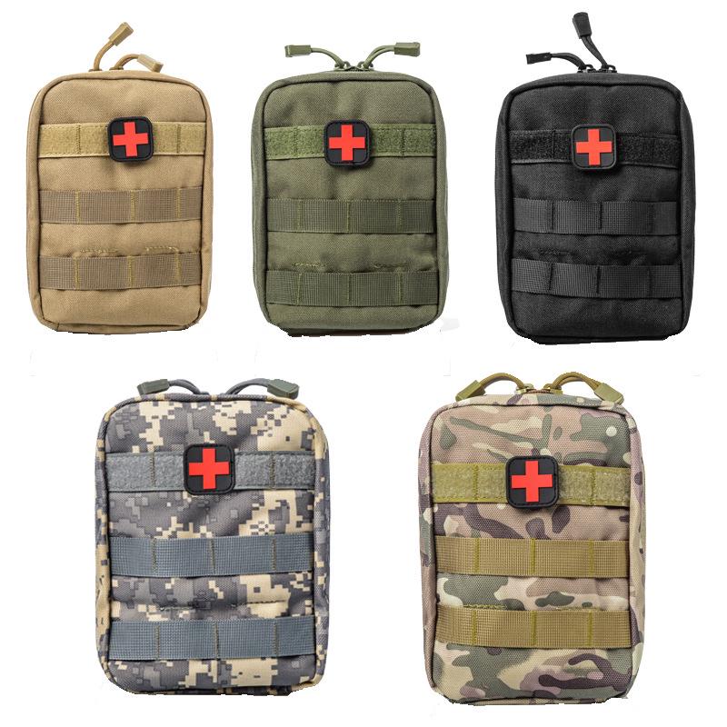 

Camouflage Tactical Waist Pack: Multifunctional First Aid Kit & Outdoor Survival Pouch CP Camouflage