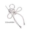 Luxury Sweet Shiny  Bow Keychain  Bowknot Keyring Bag Pendant Bags Key Hanging Decoration For Girls Gift