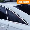 300CM Car Door Edge Chrome Strip Bumper Protector Sticker Trim Tape Accessories