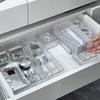 12pcs/4pcs Cosmetic Storage Box, Drawer Insert Organizer Desktop Divider Organizer, For Beauty Storage Office Stationery Storage
