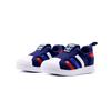 adidas Originals Superstar 360 I Comfortable Abrasion Resistant Low Top Skateboard Shoes Blue Infant And Toddler BA8043