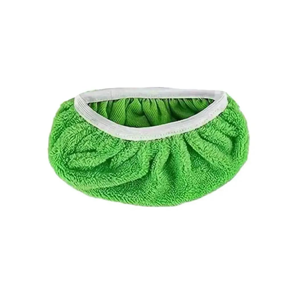 1/4Pcs Wet & Dry Cleaning Cloths Durable Absorbent Sponge Microfiber Mop Pads Flat Mop Head Washable Mop Cloth Reusable Sweepin