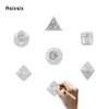 7 Pcs Purple Dragon Metal Dice Solid Metal Polyhedral Dice Set Suitable For Role-Playing Dice PropBoard Game Gift