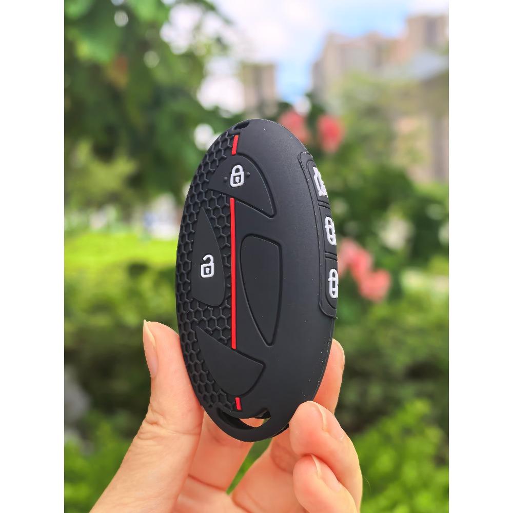 Custodia per Chiave Auto in Silicone per Hyundai Kona Ev N-Line Tucson 2025 Grandeur GN7 IONIQ 6 Santa Fe MX5 Garden Gl Chiave Remota Protezione