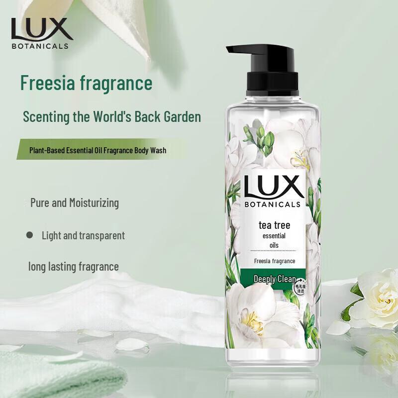 Lux Freesia Botanical Body Wash & Hand Soap Set