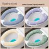 ChengYang Enlarged Antibacterial Crystal Velvet Toilet Seat Covers