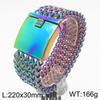 European & American Titanium Steel Men's Fish Scale Bracelet