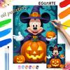 Halloween Pumpkin Digital Oil Painting Hand Painting Home Decoration Painting