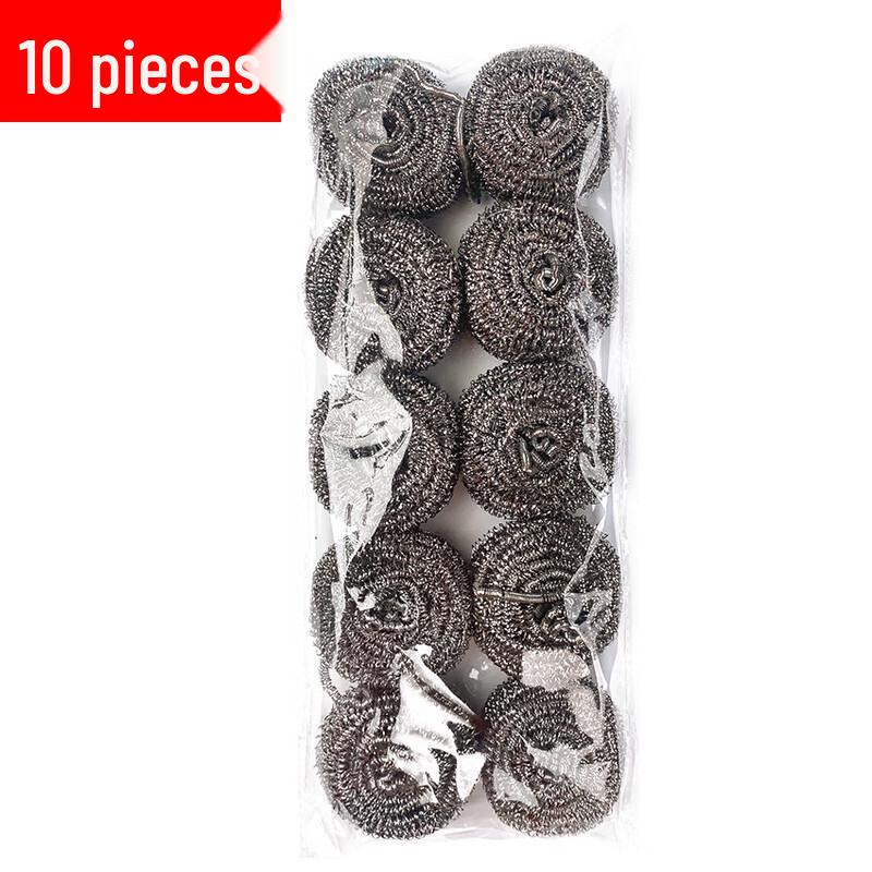 Large Stainless Steel Scouring Ball with Handle