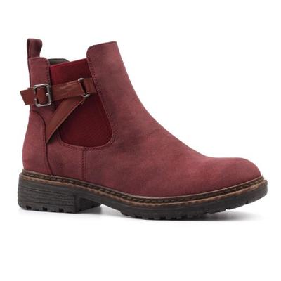 Damen/Damen Morris Knöchel-Stiefel aus Wildlederimitat